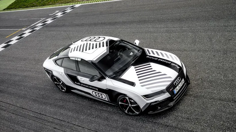 Audi testează mașini autonome la viteze de până la 305 kilometri pe oră