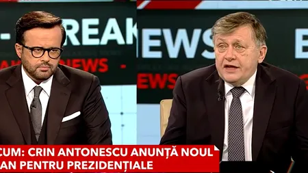 Crin Antonescu, despre cea mai mare vulnerabilitate a sa în campania electorală: „Asocierea cu partidele care mă susțin si cu domnul Iohannis”