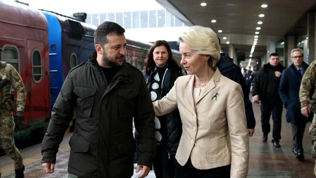 Război în Ucraina | Ziua 619. Ursula von der Leyen, în vizită la Kiev: ”Vom fi alături de Ucraina atât timp cât va fi nevoie”