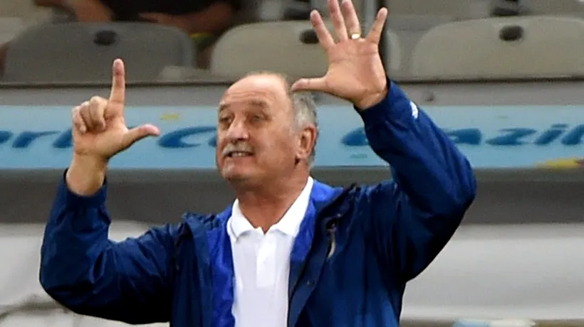 Luis Felipe Scolari, DAT AFARĂ de la naționala Braziliei după 1-7 cu Germania și 0-3 cu Olanda