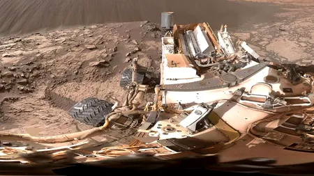 Prim-planuri spectaculoase cu dunele de pe Marte, oferite de NASA