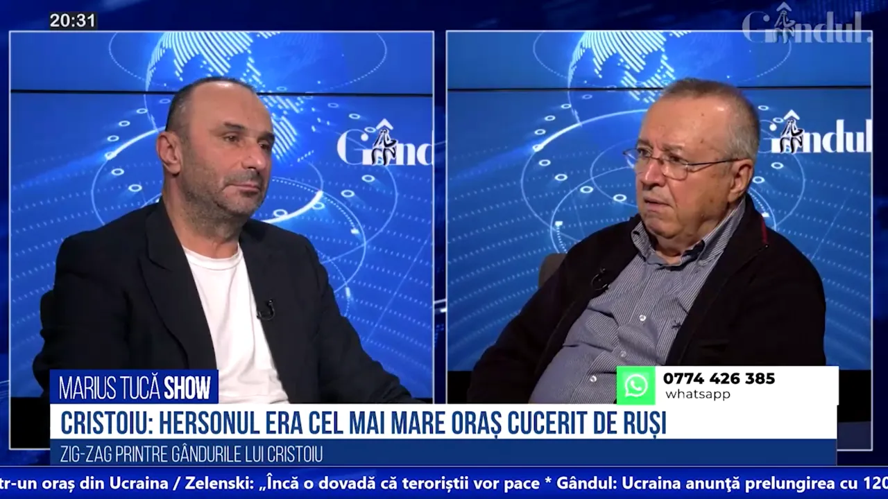 VIDEO | Ion Cristoiu: „Rușii continuă distrugerea infrastructurii energetice. Războiul va continua, că Zelenski nu cedează”