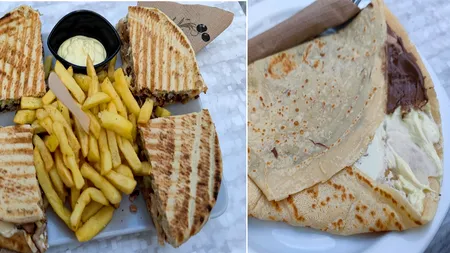 Cât au plătit trei români pentru o CINĂ cu gyros, desert și băuturi, în Grecia. „Atât mănânc eu singur, la o masă”