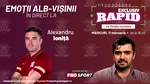 „EXCLUSIV RAPID” după CFR – Rapid 1-1, cu Alexandru Ioniță!
