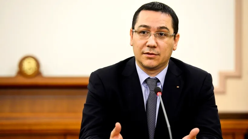 Premierul Victor Ponta anunță, la ora 12.00, structura noului Guvern