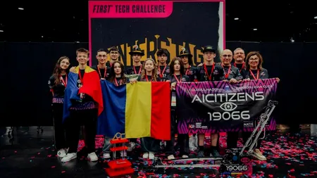 România a devenit, din nou, campioană mondială la robotică