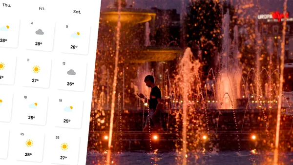 Temperaturi neobișnuite în septembrie, octombrie și noiembrie, în București și în celelalte orașe din România, potrivit meteorologilor EaseWeather