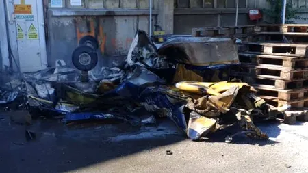 Avion de mici dimensiuni, prăbuşit la Arad. Au murit doi oameni