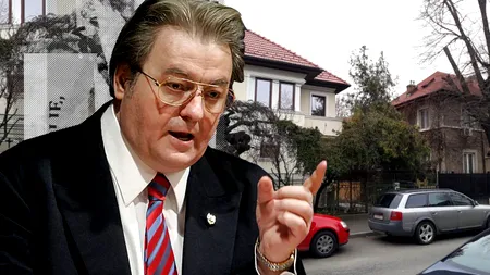 Cum arată acum vila lui Vadim Tudor din Cotroceni, la peste 5 ani de la moartea poetului! Familia i-a pus o placă memorială, iar paznicul a fost mutat în curte.... FOTO EXCLUSIV