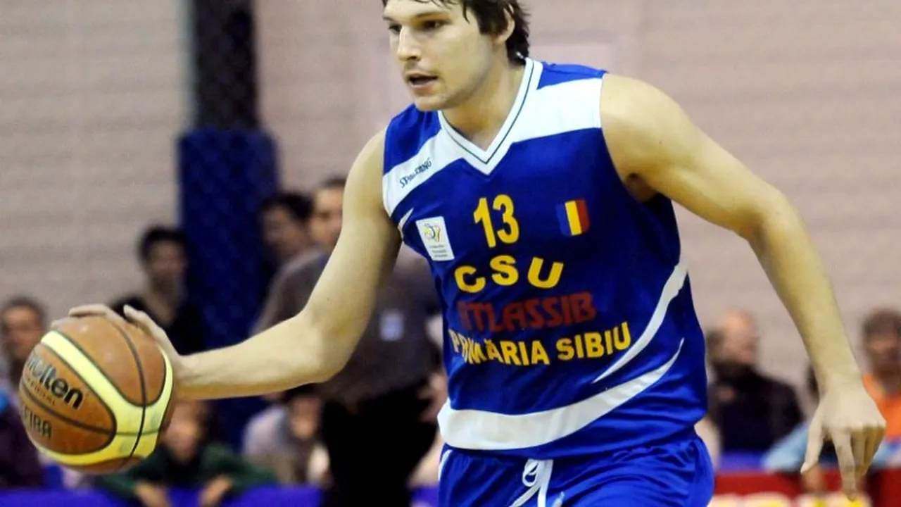 Baschetbalistul Andrei Lefter, de 23 de ani, a murit la Sibiu, după patru zile de comă