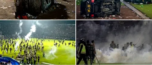 174 de persoane au murit după ce fanii au invadat terenul la un meci de fotbal din Indonezia! VIDEO