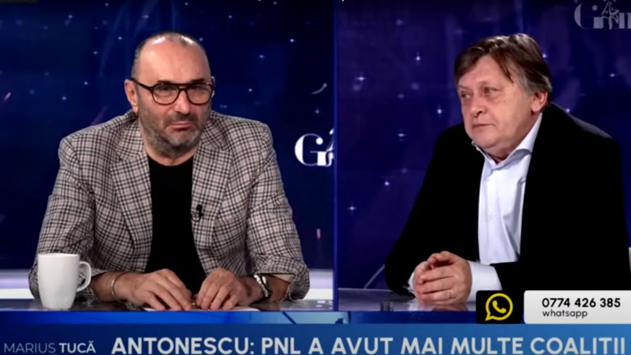 Crin Antonescu, despre decizia CNA: „Asta nu e reglementare, e cenzură” / „Nu sunt FANUL emisiunilor lui Marius Tucă”