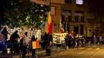A zecea noapte de proteste în fața Arestului Central, unde este închis Călin Georgescu