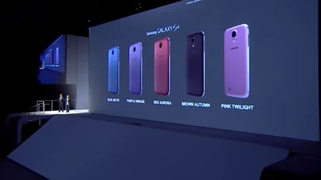Galaxy S4, disponibil în cinci noi culori 