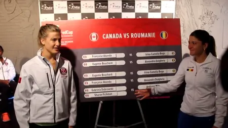 Gestul nepoliticos al canadiencei Eugenie Bouchard în fața româncei Alexandra Dulgheru: 
