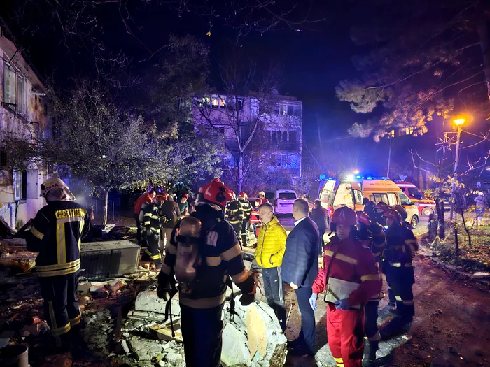 Explozie într-un bloc din Buftea Foto: Facebook