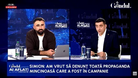 Momentul în care George Simion și-a dat seama că a pierdut alegerile prezidențiale: „Noi eram pregătiți cu hârtii la fiecare secție de vot”