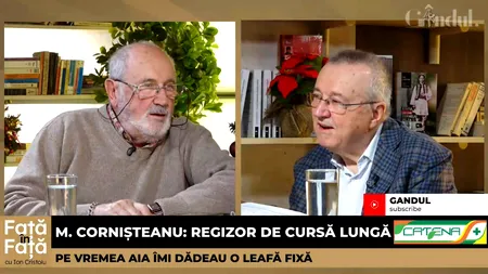 VIDEO | Regizorul Mircea Cornişteanu: Timp de doi ani am fost profesor de limba română și de istorie la țară