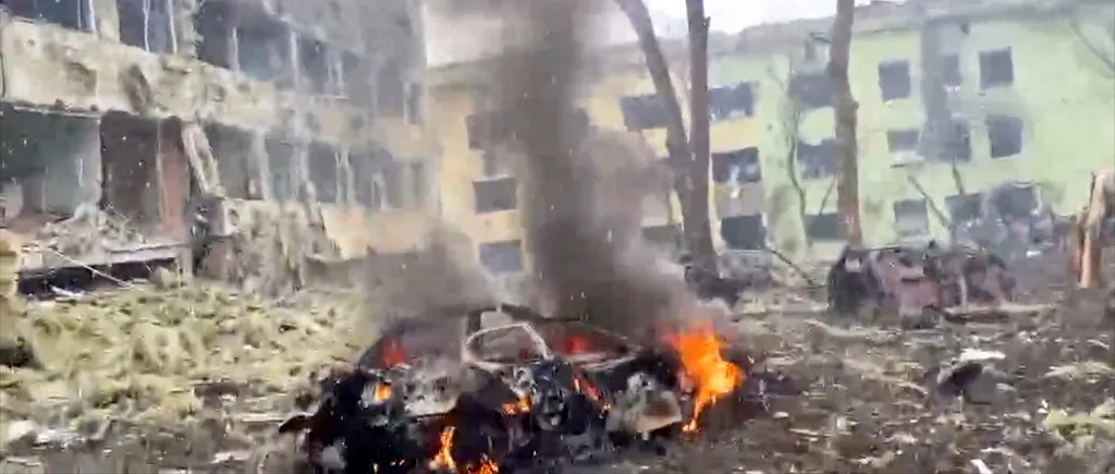 Rusia susține că ucrainenii au stabilit poziții de luptă în spitalul bombardat din Mariupol
