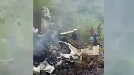 Un avion s-a prăbușit în Sudanul de Sud. 13 pasageri și pilotul au murit