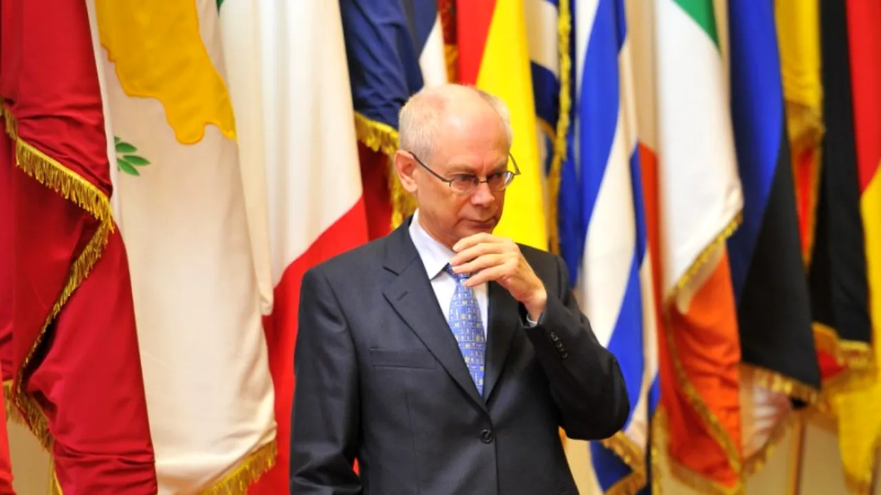 Președintele Traian Băsescu s-a întâlnit cu Herman Van Rompuy la Bruxelles