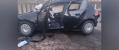 FOTO-VIDEO. Polițist din Dolj, mort într-un grav accident rutier