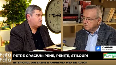 VIDEO | Petre Crăciun, scriitor de literatură pentru copii: „Copiii sunt în pericolul de a nu mai scrie cu stiloul. Stiloul permite o scriere mai cursivă, mai frumoasă”