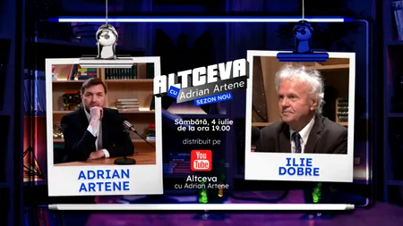 Vocea de legendă a radioului românesc se destăinuie la ”Altceva cu Adrian Artene”. Omul recordurilor: „Cred că timpul lui Ilie Dobre s-a încheiat!”