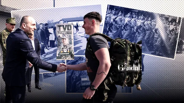 Sute de tineri croați s-au înrolat voluntar după ce Croația a reinstaurat serviciul militar obligatoriu