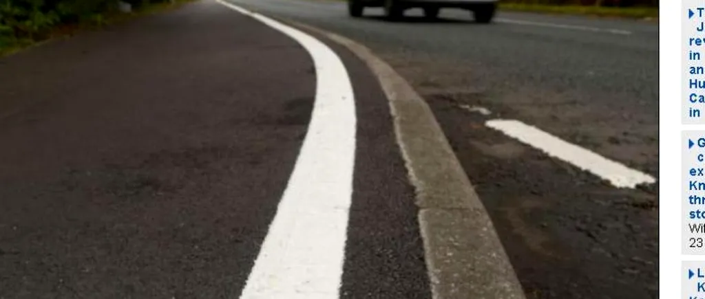 Se întâmplă și în Marea Britanie: pista pentru bicicliști de 10 centimetri lățime