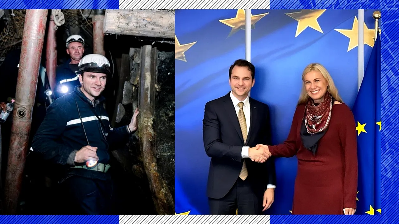 Soarta minerilor din Valea Jiului și Oltenia se decide la Bruxelles. România nu poate renunța încă la curent din cărbune, spune Sebastian Burduja