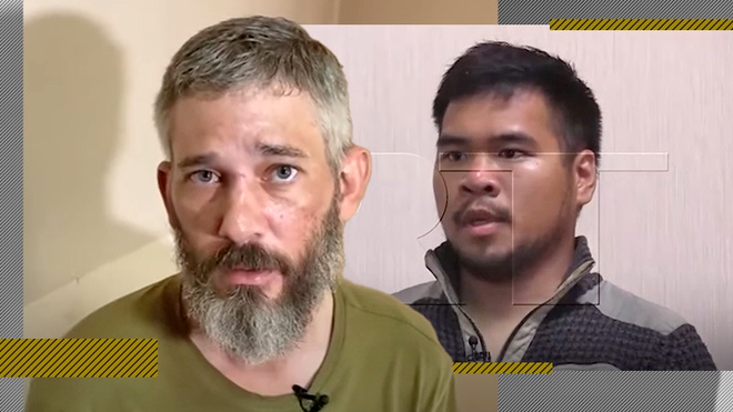 Televiziunea publică rusă a difuzat videoclipuri cu doi americani daţi dispăruţi în Ucraina / Sursa foto: captură video YouTube