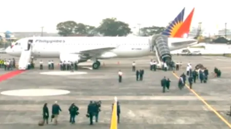 Un avion guvernamental filipinez a ieșit de pe pistă, după decolarea avionului Papei Francisc