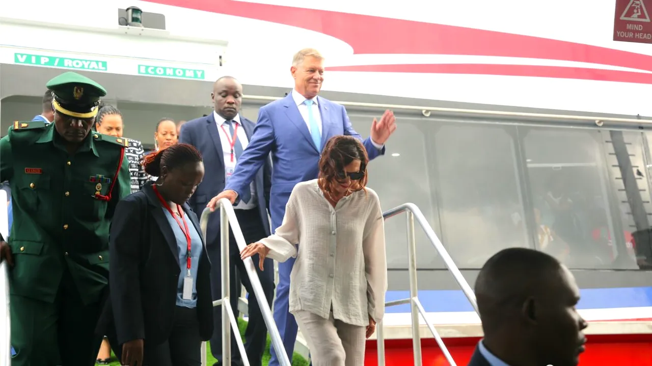 FOTO | Klaus Iohannis a ajuns în Zanzibar. Care este următoarea destinație a președintelui?