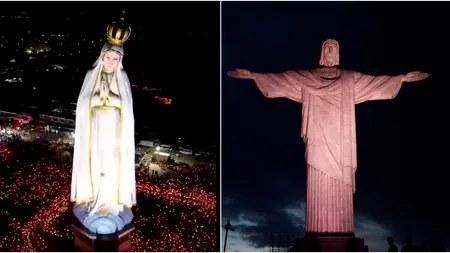 Brazilia dezvăluie cea mai înaltă statuie din lume a Fecioarei Maria. Depășește statuia lui Iisus din Rio