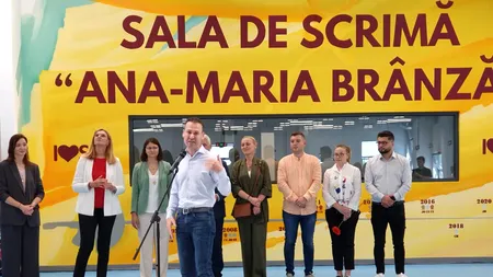 Un vis devenit realitate! A fost inaugurată prima sală de SCRIMĂ construită în România în ultimii 40 de ani