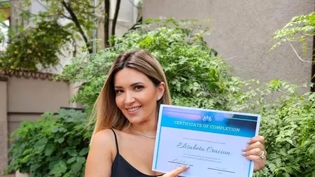 Ela Crăciun se pregătește de prima ei SESIUNE la noua facultate. „Trebuie să mă împart între copii, job, filmări, casă și învățat”