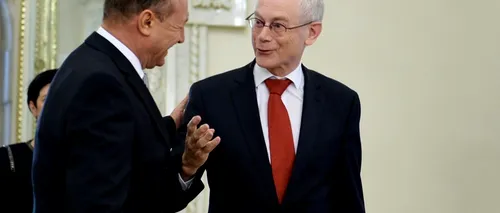 Băsescu, după întâlnirea cu van Rompuy: România nu mai trebuie să stea cu mâna întinsă să plătească pensii sau salarii. Ce se întămplă cu MCV