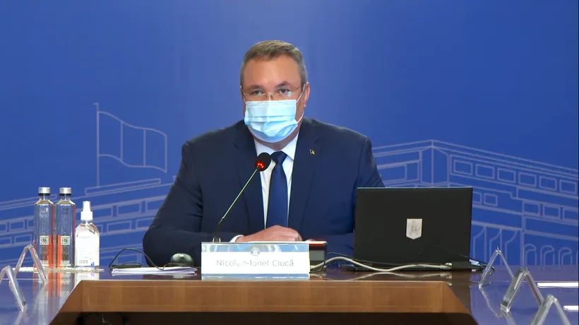 Nicolae Ciucă, despre situația pandemiei de COVID-19: „Este foarte clar că am intrat pe o linie descendentă”