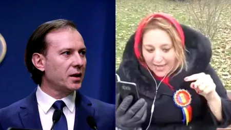 Premierul Florin Cîțu: Diana Șoșoacă a fost amendată după protest. Are foarte multe amenzi