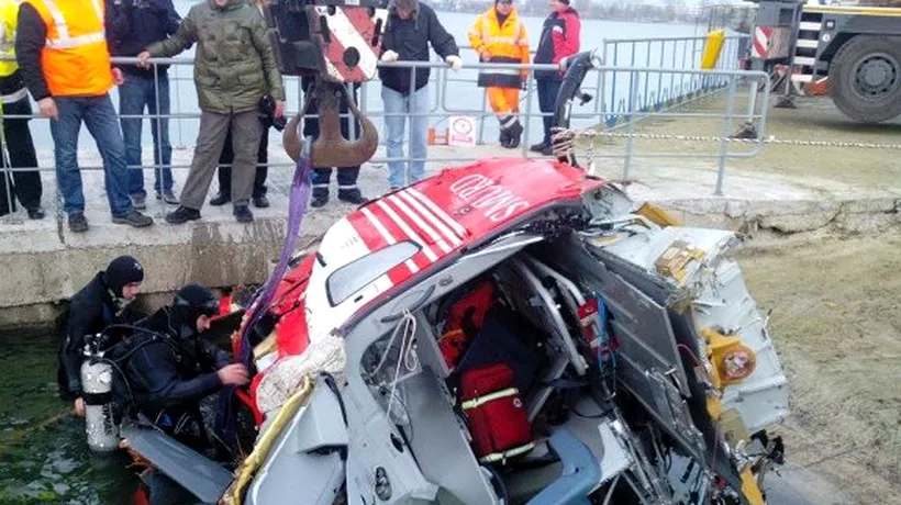 Ministerul de Interne a prezentat filmul operațiunii de salvare de pe lacul Siutghiol. Ultima victimă din elicopterul SMURD a fost adusă la mal după 12 ore