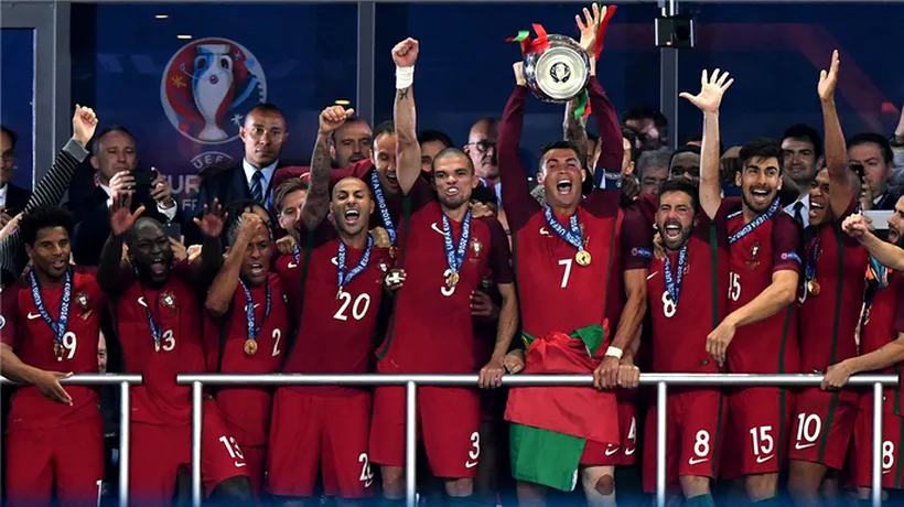 Portugalia câștigă Euro 2016. Franța - Portugalia 0-1 după prelungiri