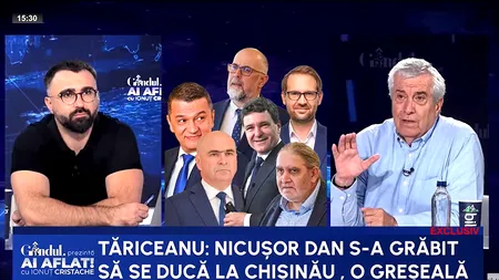 Călin Popescu Tăriceanu: Vizita lui Nicușor Dan la Chișinău a fost o GREȘEALĂ. Trebuia să o invite pe Maia Sandu să vină