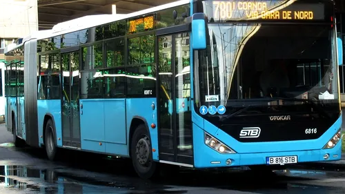 STB reintroduce temporar linia de autobuz 780, între Gara Basarab și Aeroportul Otopeni, pe perioada lucrărilor la calea ferată de pe același traseu