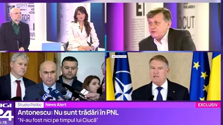 Crin Antonescu, întrebat dacă există trădări în PNL: Un partid nu e o mașină, e un organism viu / MESAJ pentru „Nicușorime”