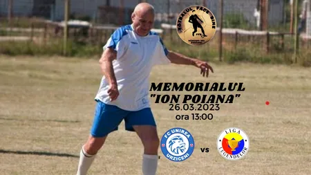 Fotbalul se întoarce la URZICENI! Dan Petrescu și marea echipă din 2009 revin în micuța localitate pentru un act caritabil