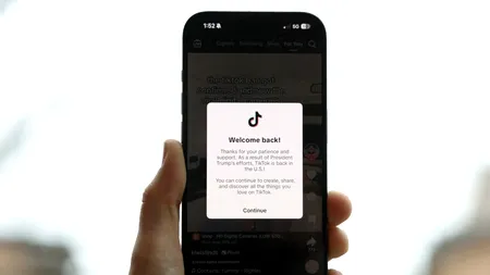 Aplicația TikTok, din nou DISPONIBILĂ în SUA. Ce mesaj a postat #TeamTrump la scurt timp după repornirea rețelei