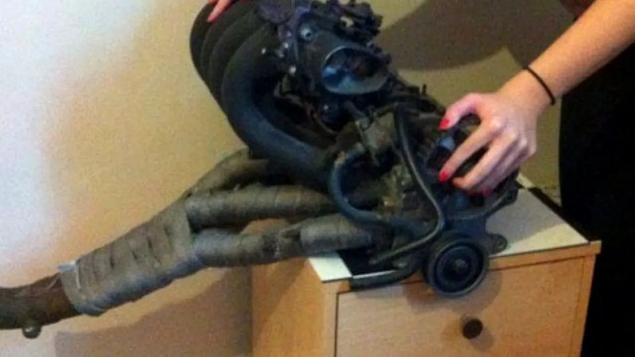 Imaginea care i-a făcut pe 20.000 de oameni să vrea să cumpere un motor de mașină