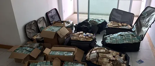 Suma uriașă găsită de poliție în casa unui fost ministru brazilian. Anchetatorii au avut nevoie de 14 ore să numere banii