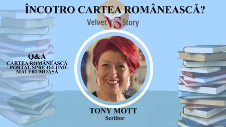 Scriitoarea Tony Mott invitată în cadrul Încotro cartea românească?: „Pentru mine a fost o mare provocare să scriu romane polițiste”